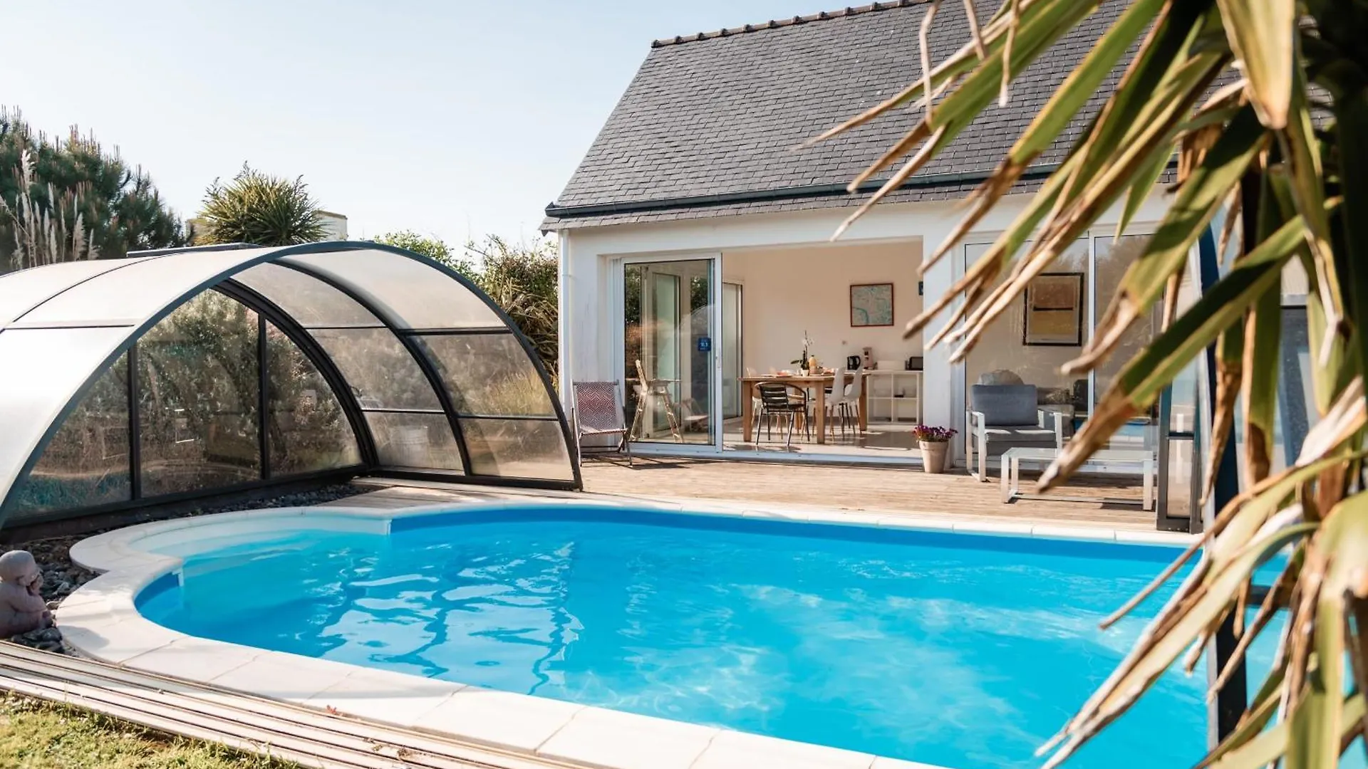 Tipoz'Immo - House With Private Pool - Bed Linen Included - Enclosed Ground Plovan
